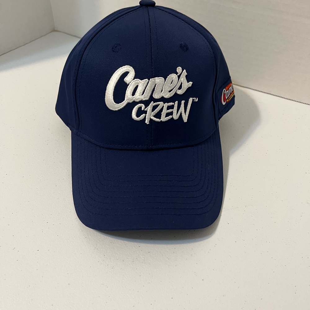Cane's Crew Navy Baseball Cap with White Embroidered Logo